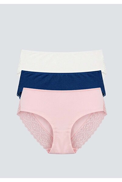 Brix Women's Triple Hipster Panties 4377