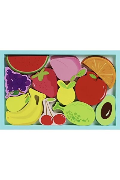 OEM Puzzle Montessori din lemn cu fructe