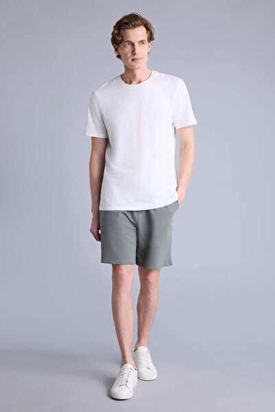 DeFacto Sweatshirt Fabric Shorts W1105Az26Sm