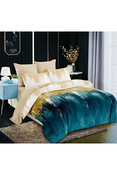 CHIRASO CHIRASO Bed Linen Set, 6 Pieces, Double Bed, Sheet 230x240, Duvet 200...