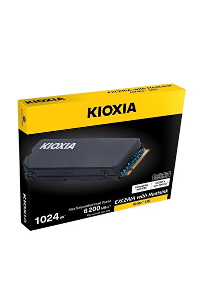 Kioxia Exceria heatsink 1 TB M.2 SSD 6200 MB/OKUMA /4900 /YAZMA