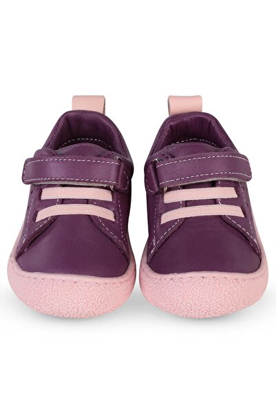 Civil Baby Velcro Leather 19- My First Shoes - Lilac 19