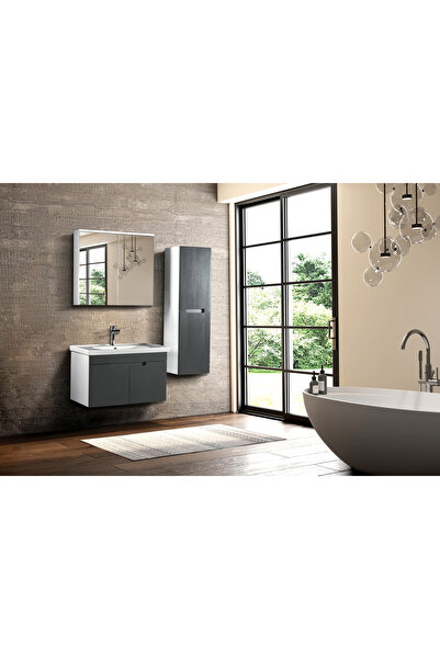 Aca CAPELLA 80CM BANYO DOLABI TAKIMI BOY DOLAPSIZ