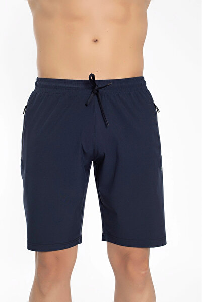 Crozwise Спортни мъжки шорти от ликра, тъмносини 3204