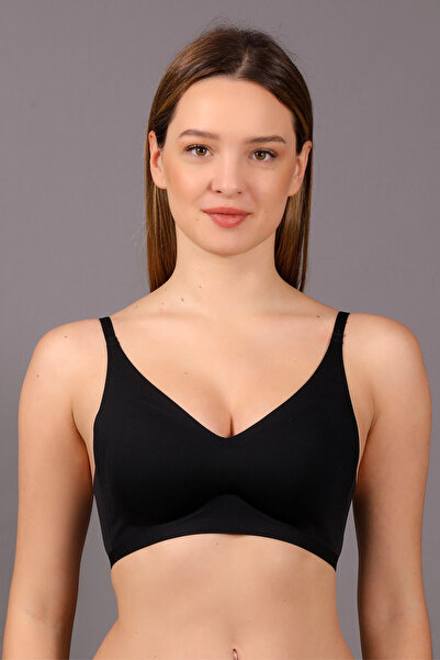 NEWBRA LINGERIE Sutien pentru femei, cupa B, fără sârmă, fără sudură, cu tamp...