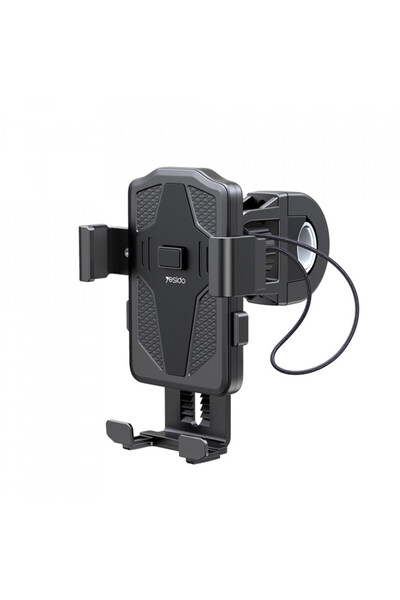 Yesido Bicycle Mount with Automatic Clamping, Universal, C94 - Black