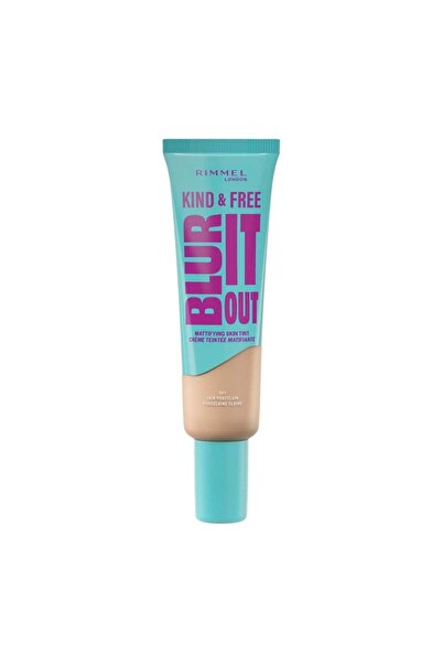 RIMMEL LONDON Kind & Free Blur It Out Mattifying Skin Tint, 001 Fair Porcelain