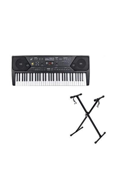 Depox DEPOX® Electronic Organ and Stand, 61 Keys, 5 Octaves and Microphone