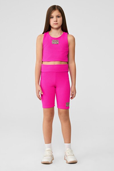 Tyess BG Store Κοριτσίστικο Νέον Ροζ Μπουστιέρ