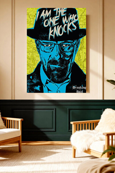 Mushen Studio Breaking Bad Walter White Pop Art Tablou pe pânză Decor pentru ...