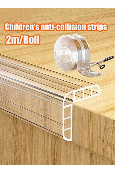 Generic 2M Child Anti-Collision Safety Strip Safety Edge Protection Strip Chi...