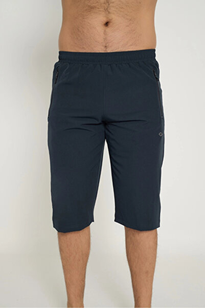 Crozwise Спортни мъжки капри от ликра, антрацит 8043