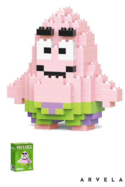 Bricks make a wise life Patrick Bricks Karakter Figürü – Mini Blok Oyuncak
