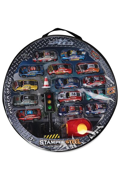 CAN OYUNCAK مجموعة سيارات تشييك-دراك مكونة من حقيبة سيارات - ستاندرد ستاندرد