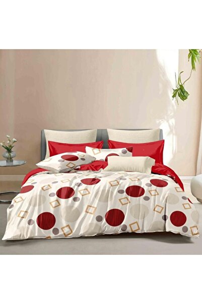 CHIRASO Σετ Λινό CHIRASO, 6 τεμάχια, Διπλό κρεβάτι, Σεντόνι 230x240, Πάπλωμα ...