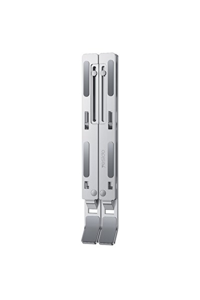 Yesido Laptop Stand, 7 Adjustable Levels, Aluminum Alloy, 13-20 inchla, Silver