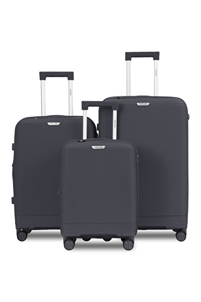 PARAJOHN Para John Movea 3 PCS PP Luggage Set Expandable 8 Wheel Spinner