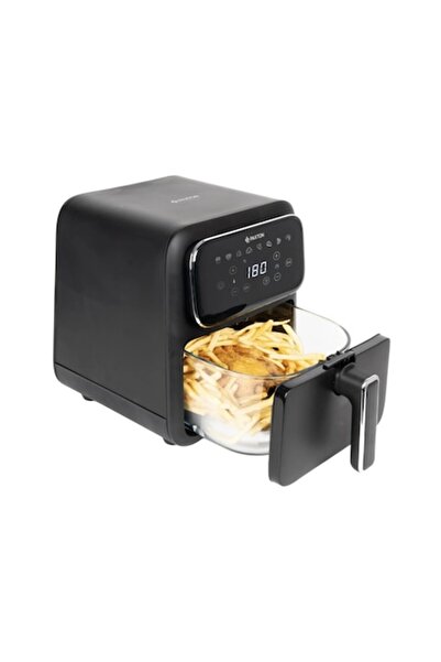 Paxton Friteuza cu aer cald Paxton, 1400 W, 4 litri, negru, afisaj digital ta...