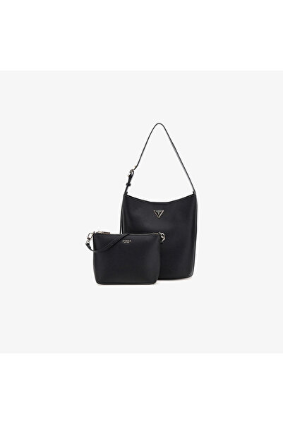 Guess Meridian Ii Women's Black Clutch Bag