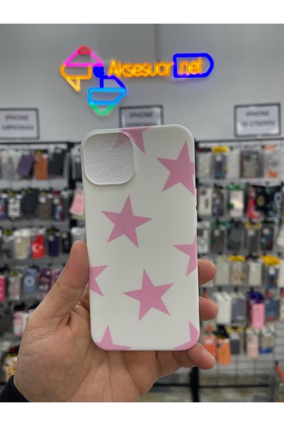 eaksesuarnet iPhone 13/14 Compatible Silicone D Patterned Case