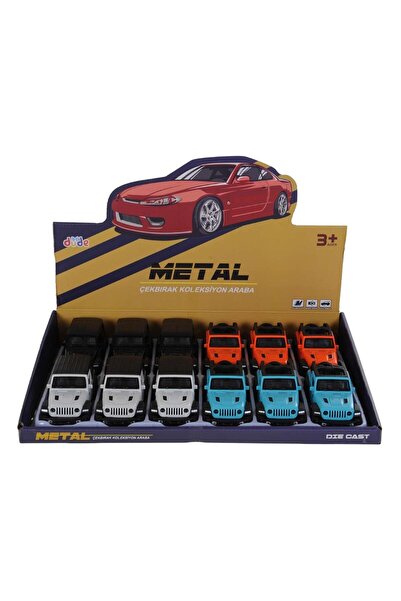 hak-iş oyuncak سيارة جيب معدنية للطرق الوعرة بطول 12 سم - مركبة للطرق الوعرة ...