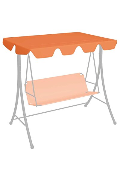 Concept Ανταλλακτικό στέγαστρο για κούνια κήπου πορτοκαλί 188/168x110/145 εκ.