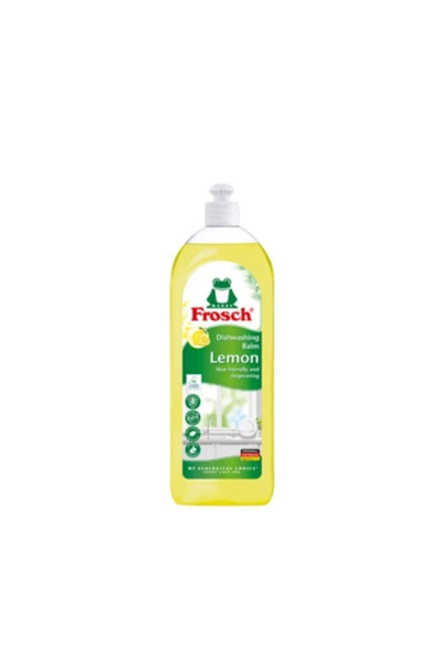 Frosch Balsam detergent lichid de vase, Frosch, lămâie galbenă, 750 ml