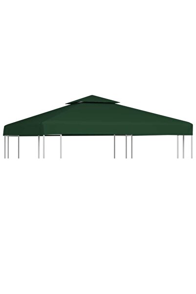 Concept Copertină rezervă acoperiș pavililion, verde, 3x3 m, 310 g/m²