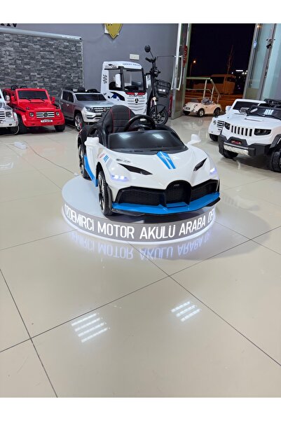 ÖZDEMİRCİ MOTOR AKÜLÜ ARABA 12 VOLT BUGATTİ ÇİFT MOTOR