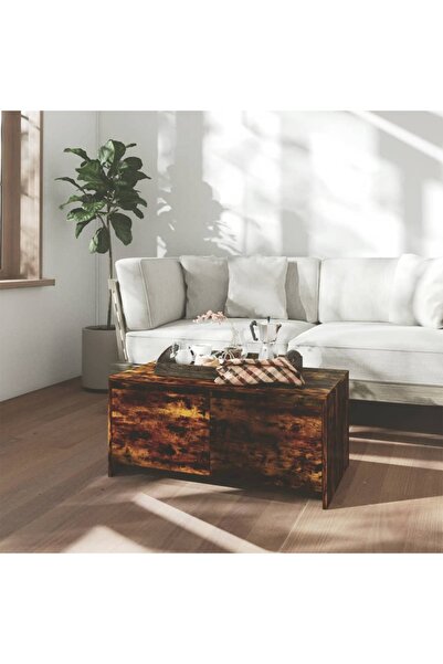 Concept Τραπεζάκι σαλονιού, καπνιστή δρυς, 90x50x41,5 εκ., μοριοσανίδα