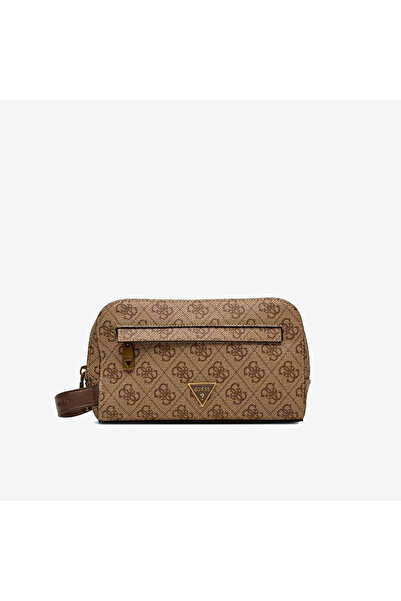 Guess Milano Erkek Bej Tıraş Çantası