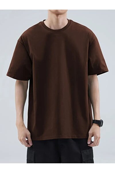 Gollinger تي شيرت مريح مقاس كبير للجنسين - تي شيرت برقبة دائرية