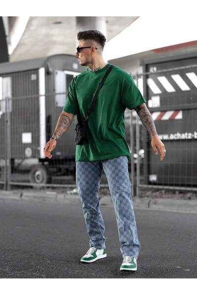 By Layina Men's Crew Neck T-Shirt