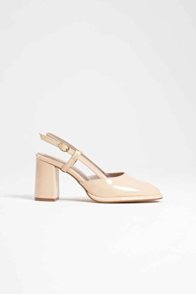 Belinora Светложълти дамски обувки с висок ток Rugan TR18MS18B