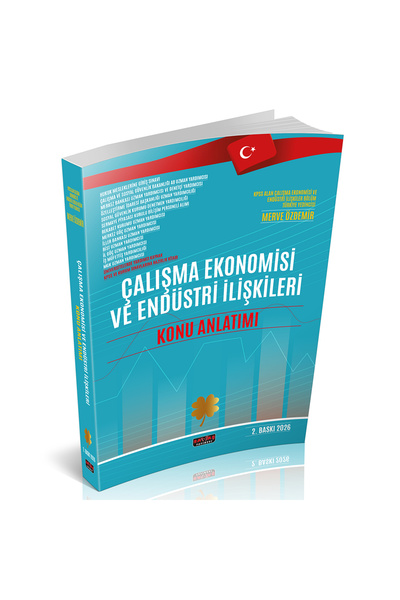Savaş Yayınevi Çalışma Ekonomisi ve Endüstri İlişkileri Konu Anlatım Kitabı S...