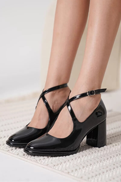 Belinora Μαύρα Γυναικεία Παπούτσι με τακούνι TR18MS09A