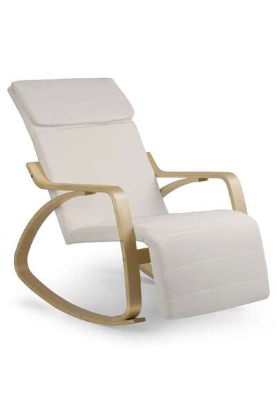 DacEnergy Scaun balansoar DacEnergy(C), cadru din lemn si metal, tapiteria di...