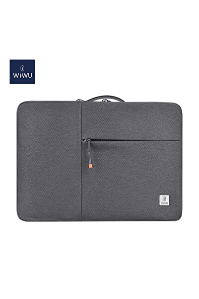 WIWU Alpha Double Layer Sleeve Bag For 14" Laptop - Gray