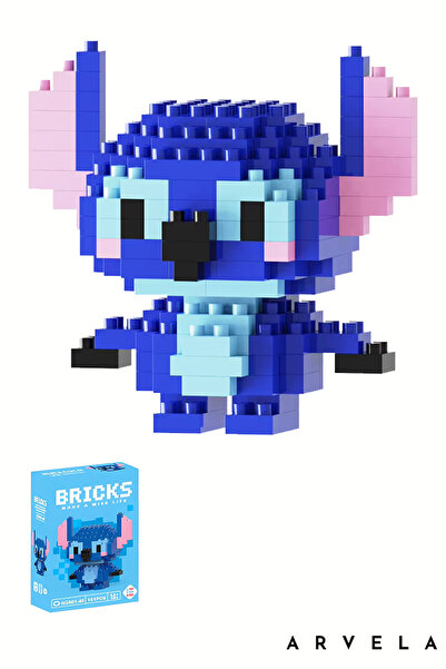 Arvela Stitch Bricks Karakter Figürü – Mini Blok Oyuncak