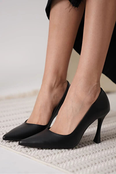 Belinora Matte Black Women's Stiletto Tr18Ms03C