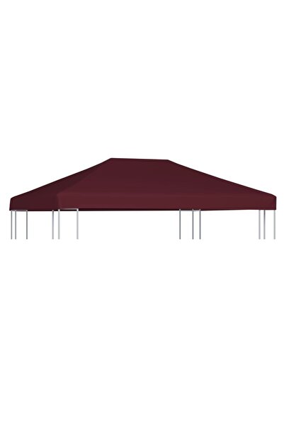 Concept Acoperiș pentru pavilion, 310 g/m², roșu bordo, 3 x 4 m