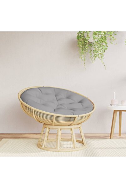 Concept Στρογγυλό γκρι Μαξιλάρι , Ø 100 x 11 cm, ύφασμα Oxford