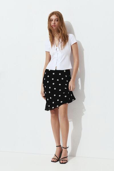 Pull & Bear Puantiye mini etek