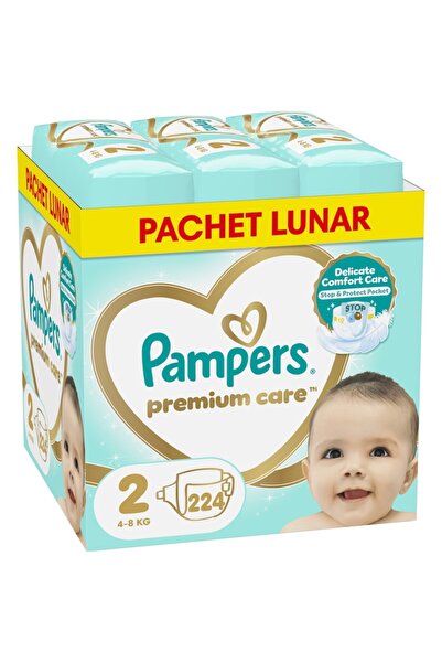 Pampers Κουτί για πάνες Premium Care XXL, Μέγεθος 2, 4-8kg, 224 τεμάχια