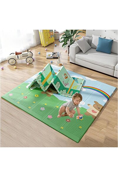 Arabest Foldable Foam Baby Play Mat,200 * 180cm 1cm Thicken Extra Large Water...