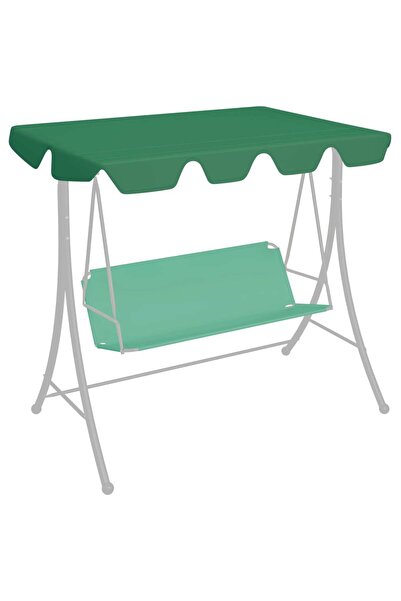Concept Ανταλλακτικό κάλυμμα για κούνια κήπου, πράσινο, 188/168x110/145cm