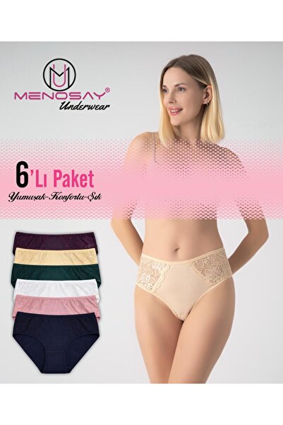 MENOSAY 6'lı paket külot