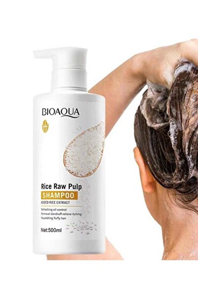 Bioaqua Rice Hair Growth Shampoo - 500mL