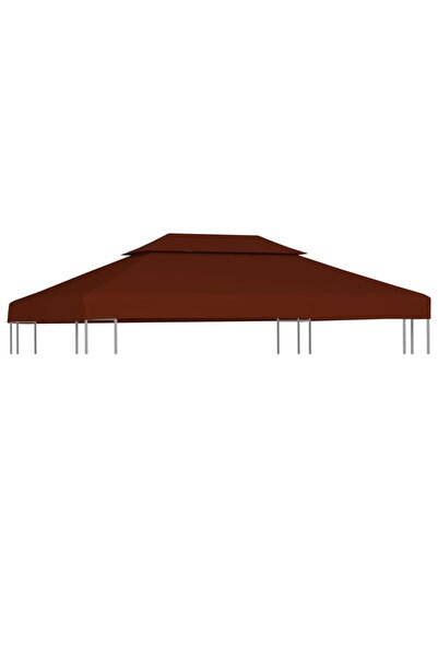 Concept Acoperiș de pavilion, 2 niveluri, cărămiziu, 4x3 m, 310 g/m²