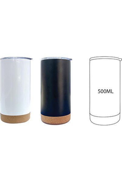 Generic Personalized Double Wall Stainless Steel Coffee Tumbler, 500ml Vacuum...